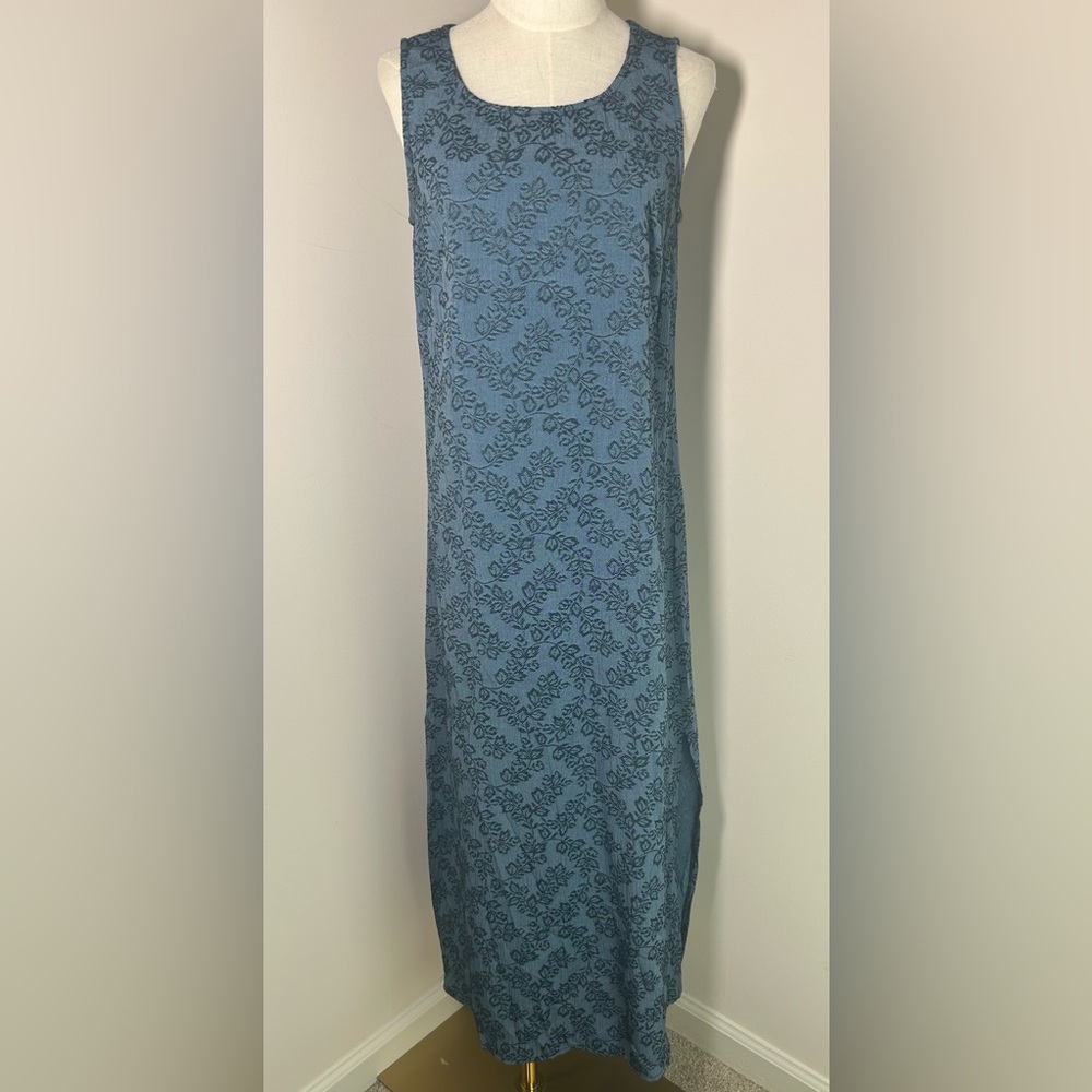 VTG 90 STUDIO COLLECTION Maxi Dress + Matching Button-Up